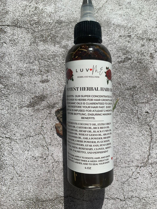 Potent Herbal Hair Oil