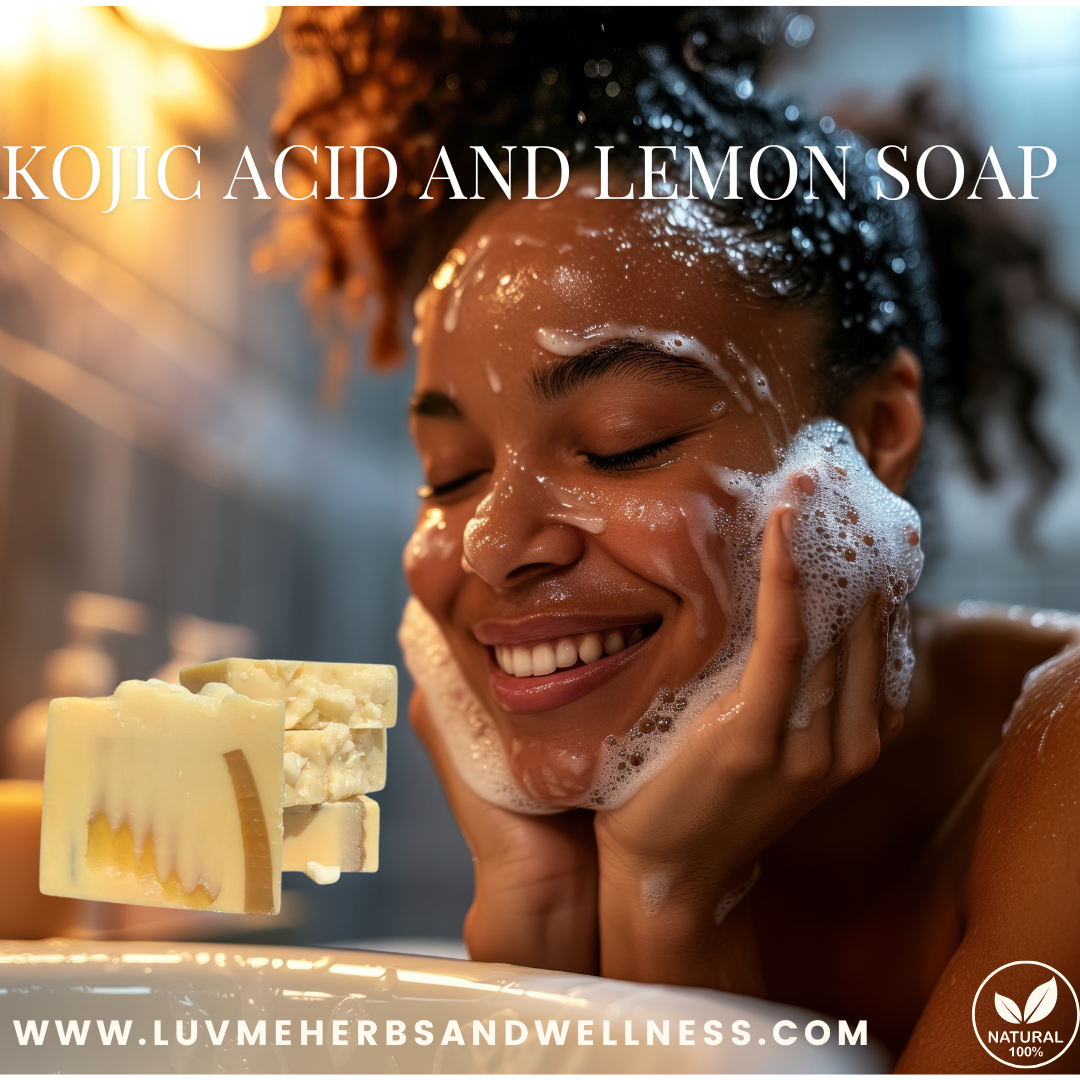 Kojic Acid And Lemon Soap