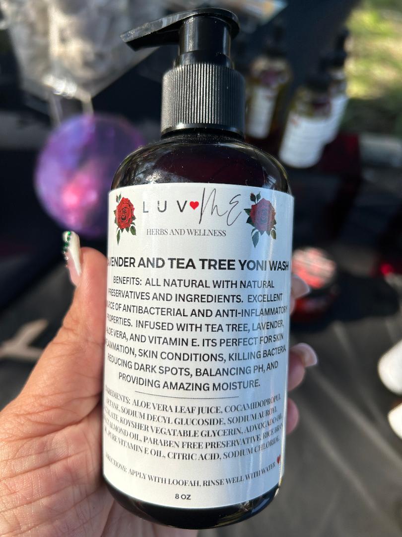 Lavender and Tea Tree Yoni Wash